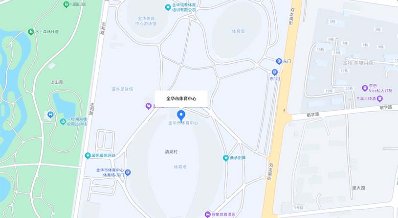 金华家博会交通路线地图